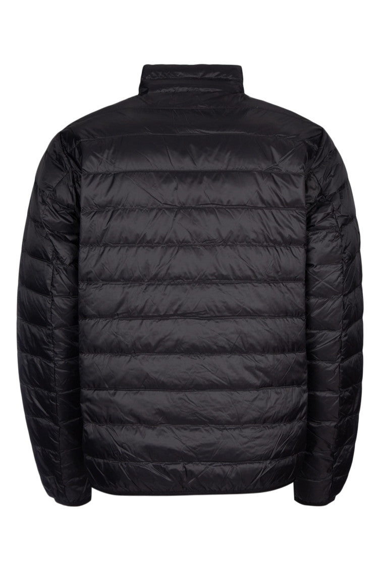 Black Logo Puffer Jacket 2