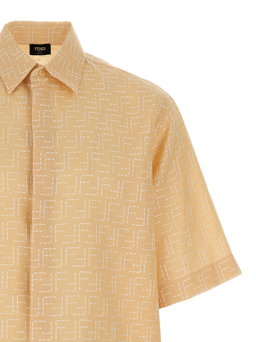 Yellow Bowling Shirt 3
