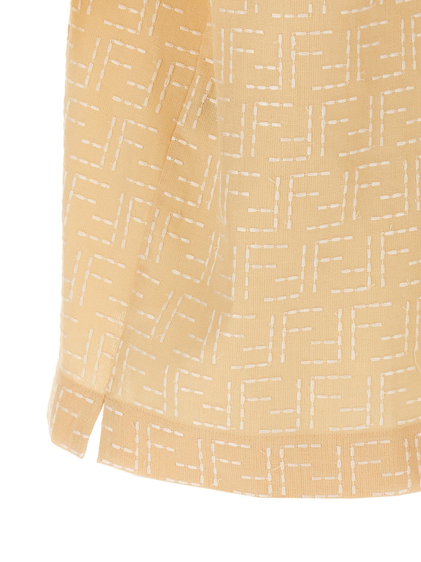 Yellow Bowling Shirt 4
