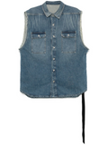 Light Blue Tommy Jumbo Gilet 1