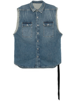 Light Blue Tommy Jumbo Gilet 1