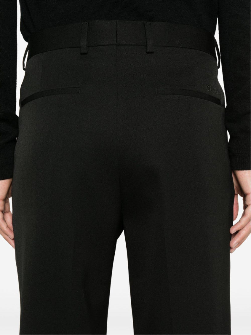 Black Embroidery Trousers 3