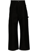 Black Logo trousers 1