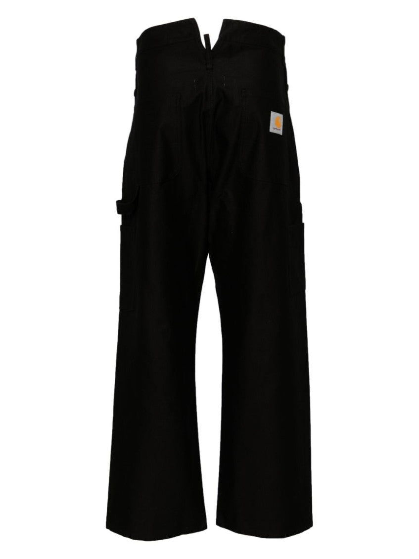 Black Logo trousers 2