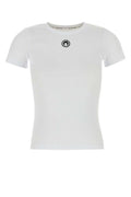 White Logo cotton t-shirt 1
