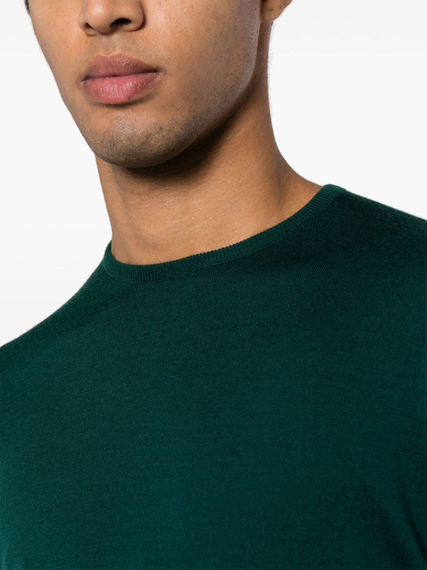 Dark Green Wool Jumper 3
