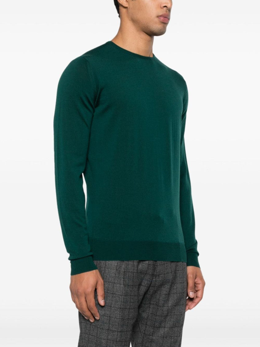 Dark Green Wool Jumper 5