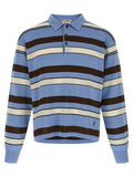 Multi Color Logo Striped Polo 1