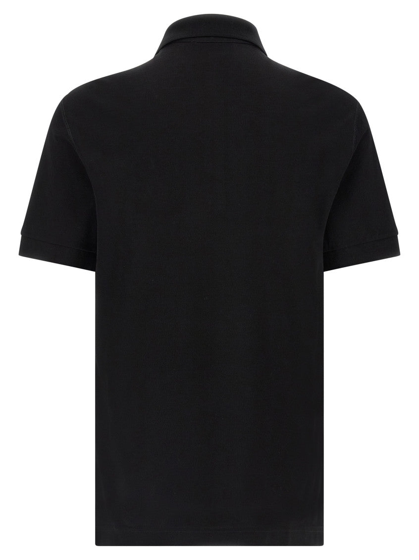 Black Logo Plate Polo 2