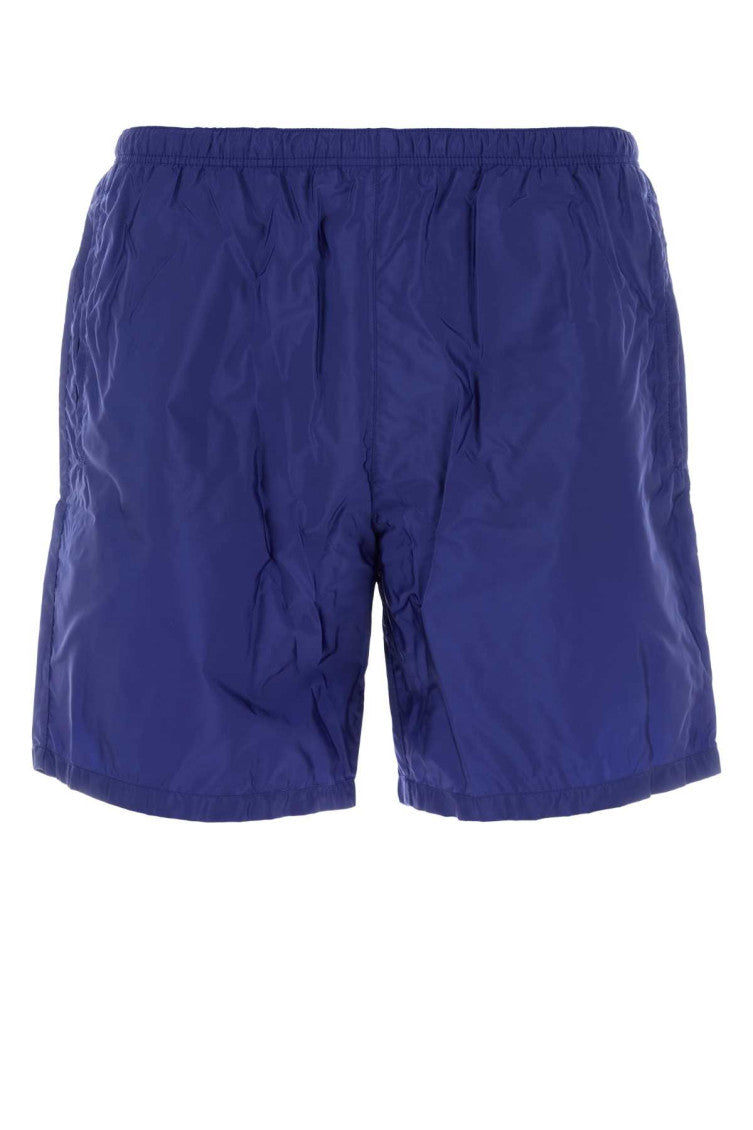 Blue Re-Nylon swimming shorts 1