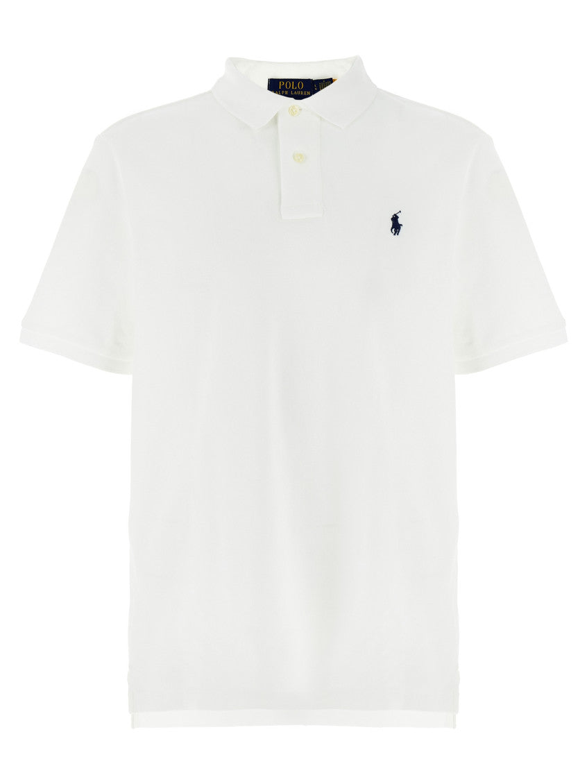 White Logo polo shirt 1