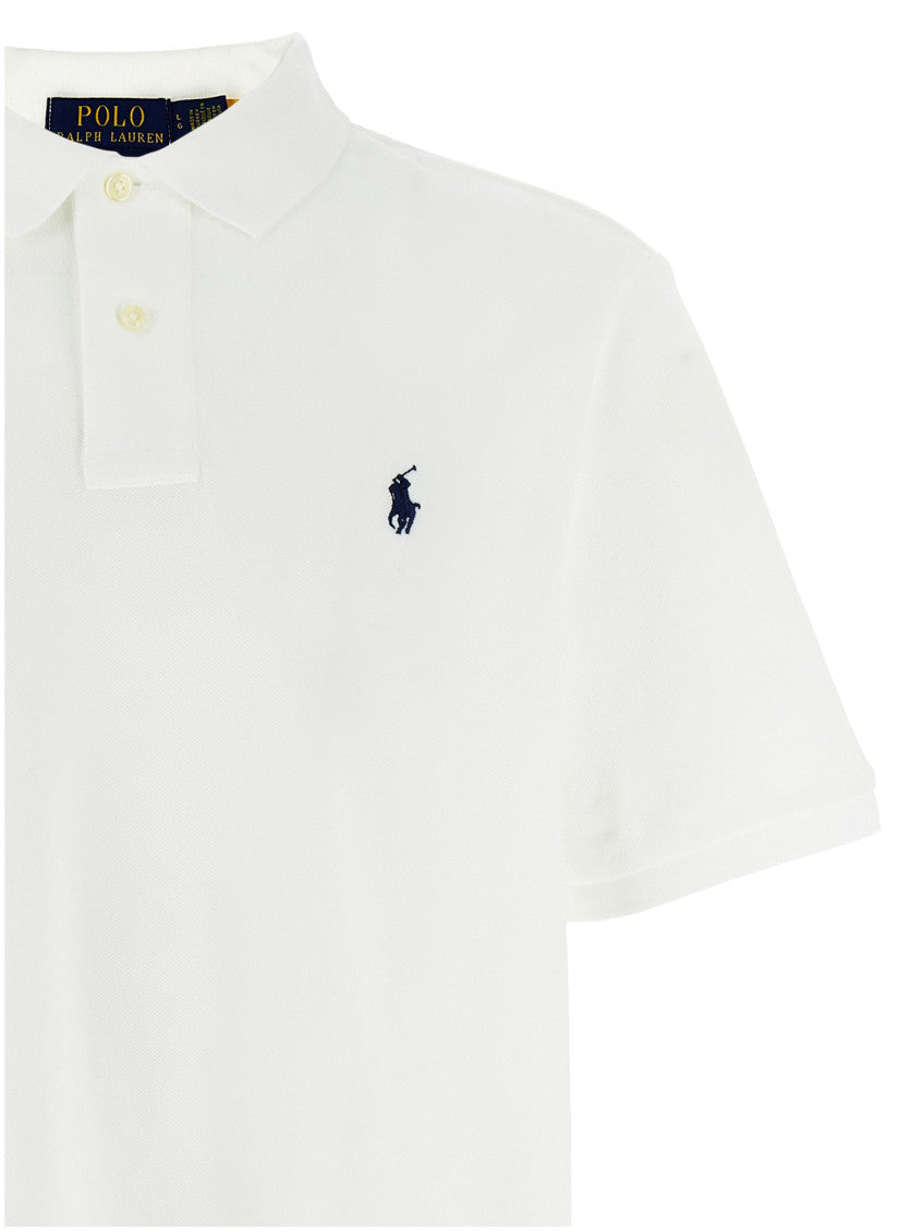 White Logo polo shirt 3