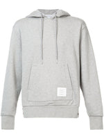 Light Grey Stripe Detail Hoodie 1