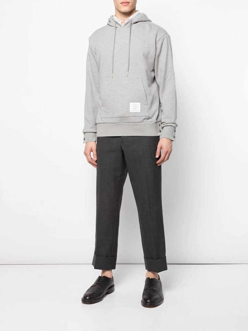 Light Grey Stripe Detail Hoodie 2