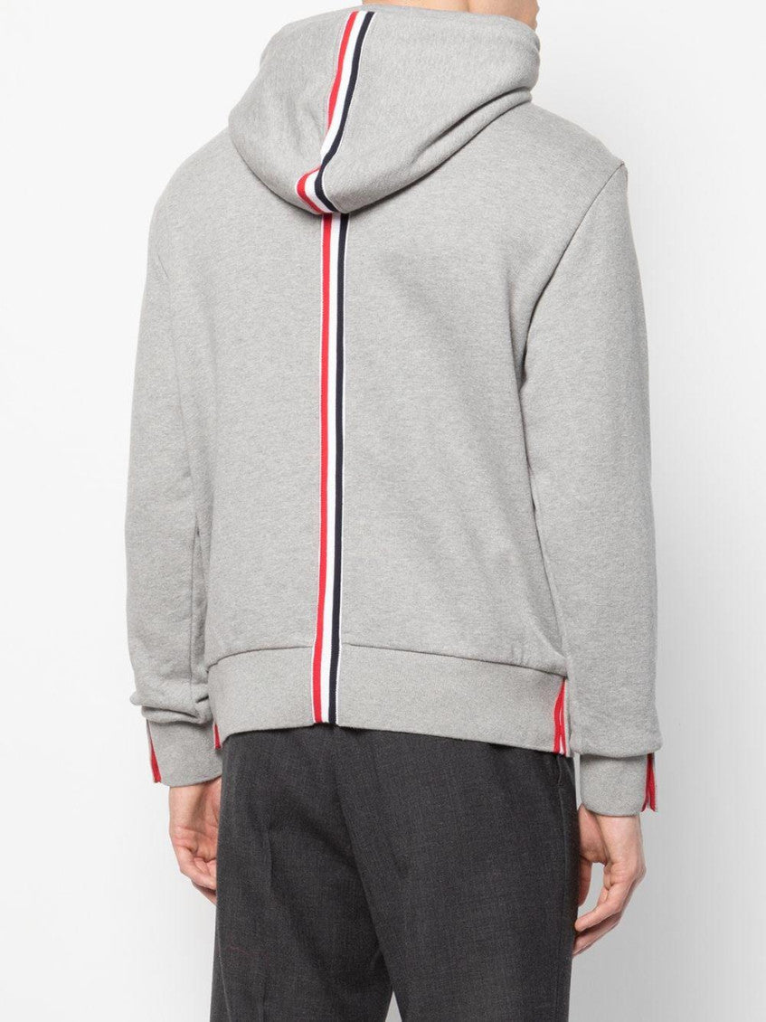Light Grey Stripe Detail Hoodie 3