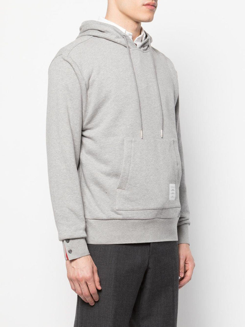 Light Grey Stripe Detail Hoodie 4
