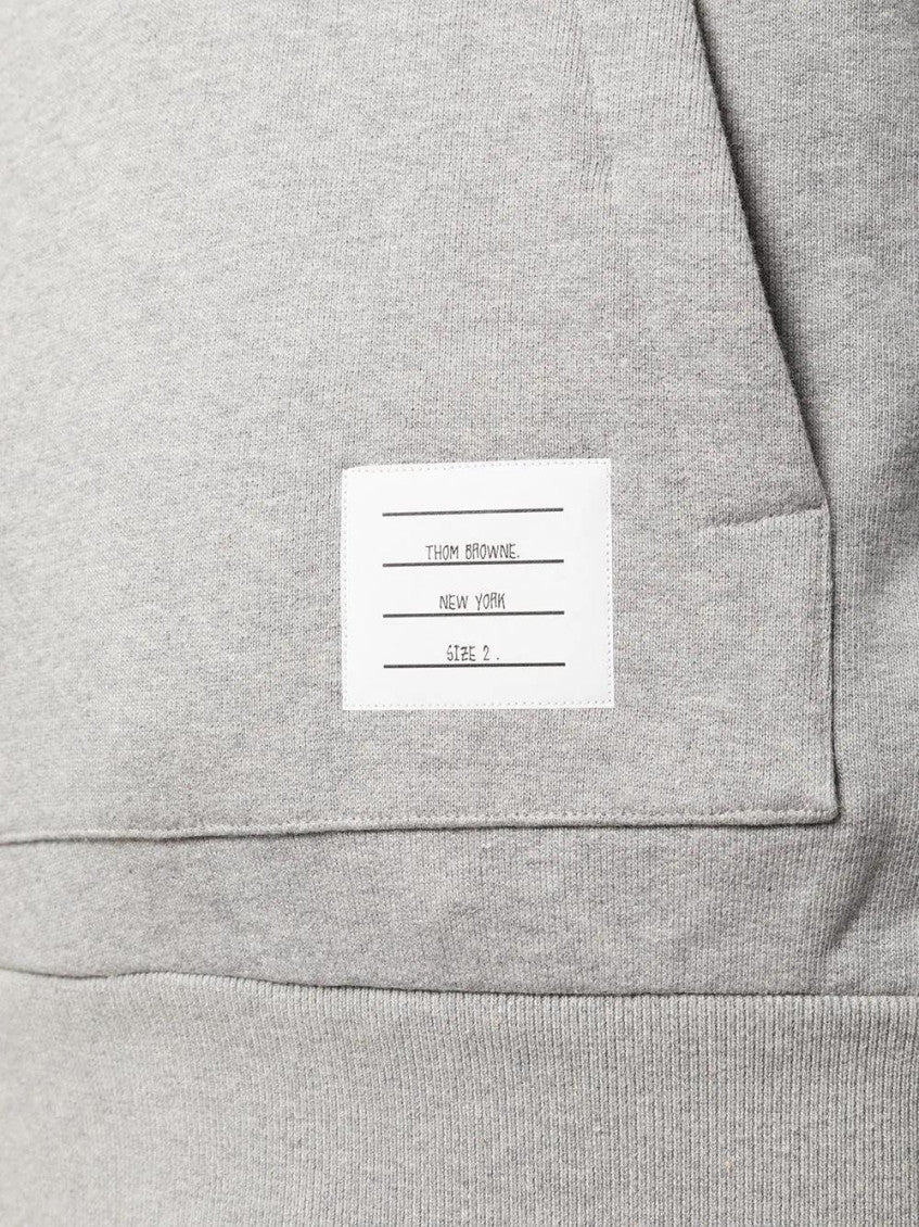 Light Grey Stripe Detail Hoodie 5