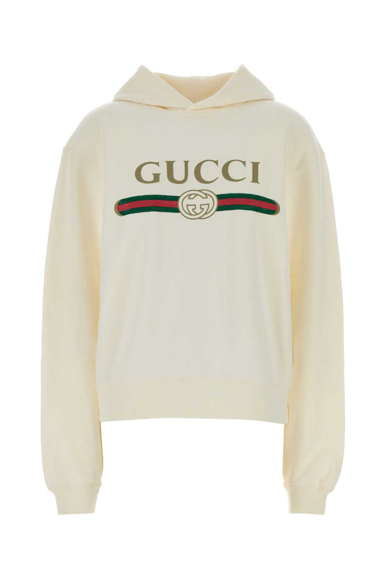 Off White Logo Print Hoodie 1