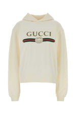 Off White Logo Print Hoodie 1
