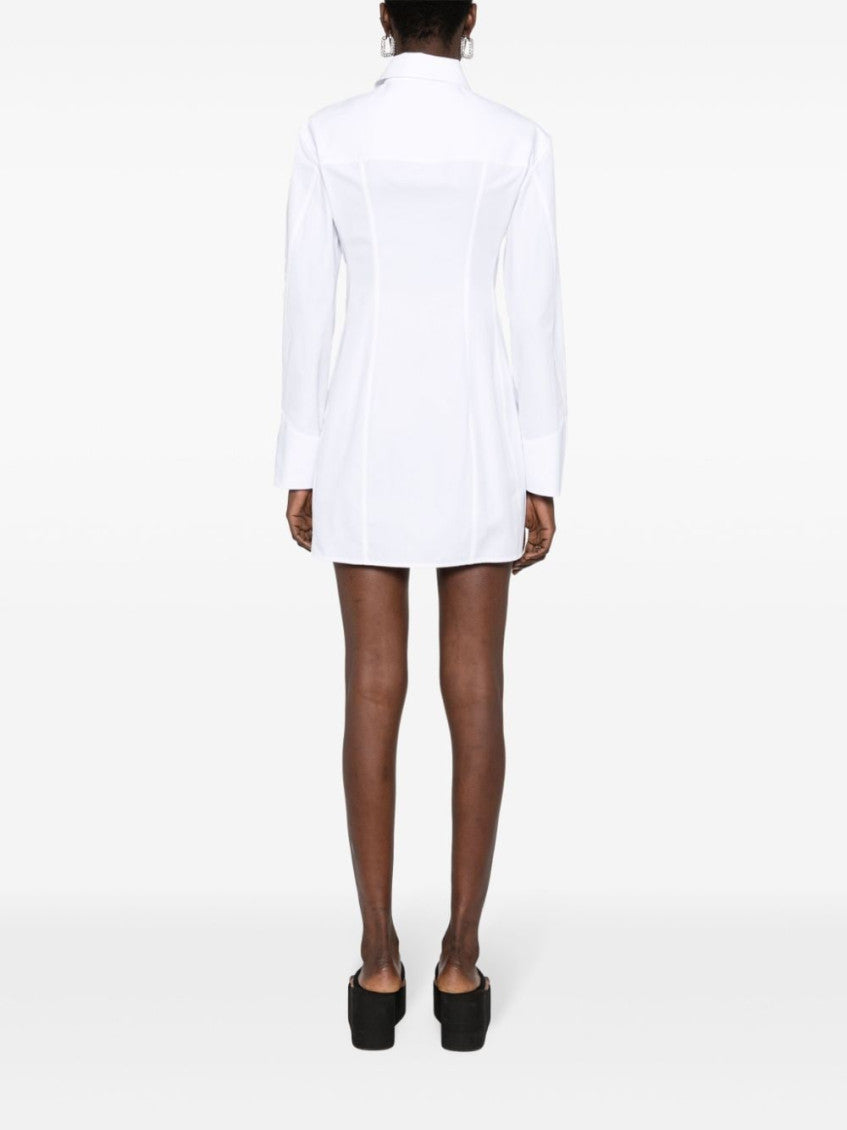 White Shirt dress 4