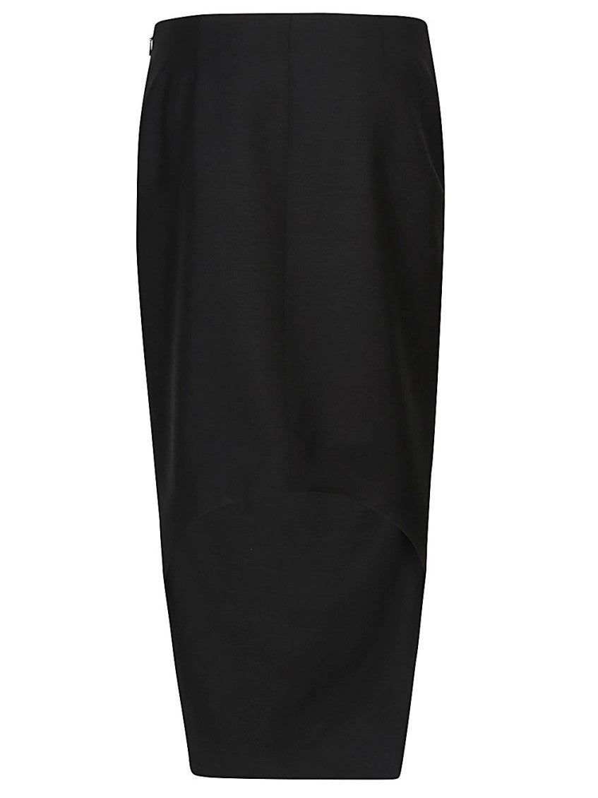 Black Wool skirt 2