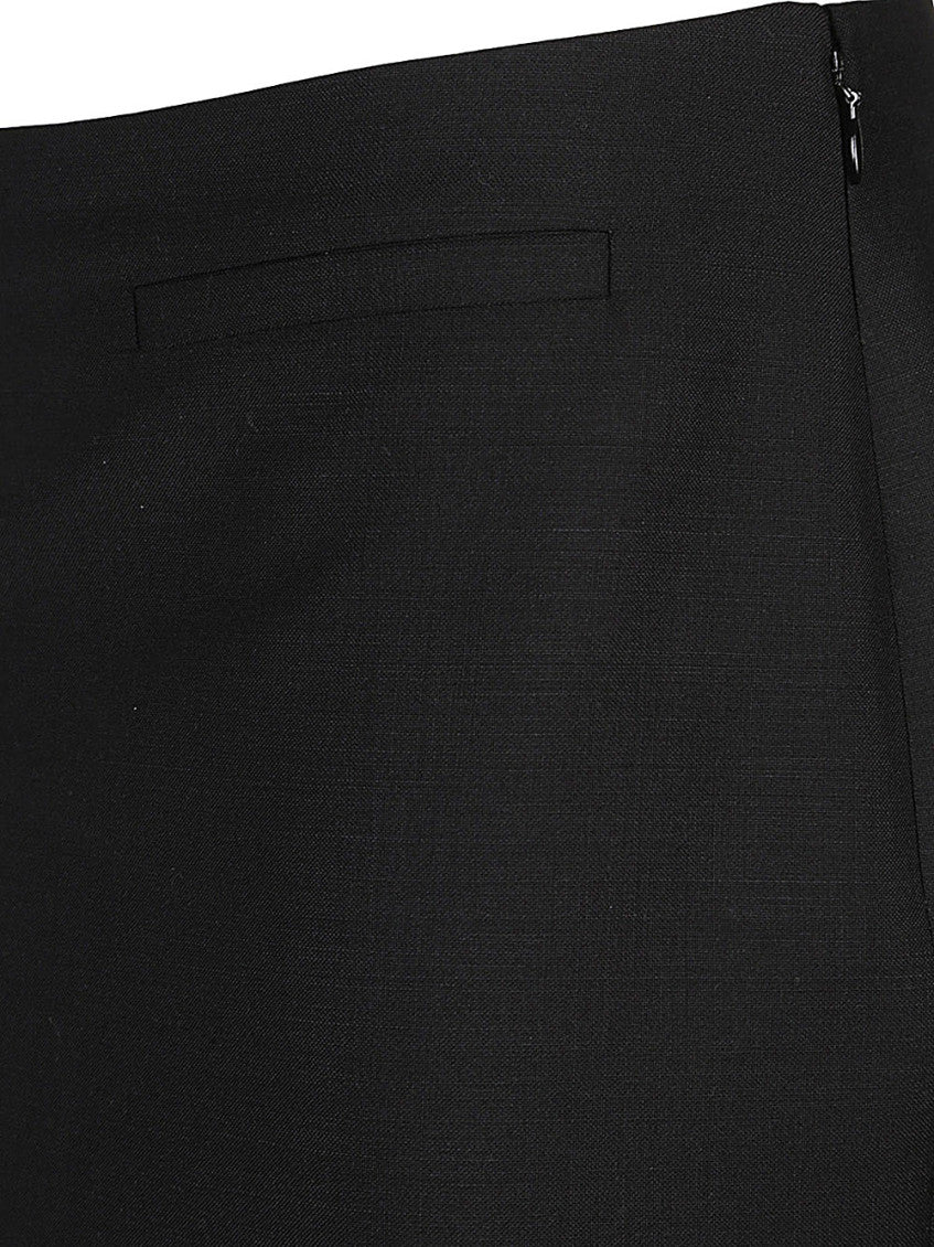 Black Wool skirt 3