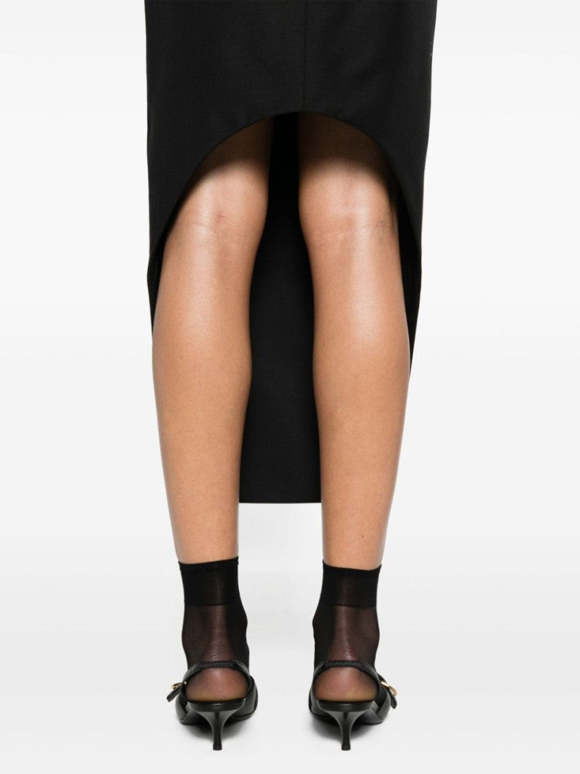 Black Wool skirt 4