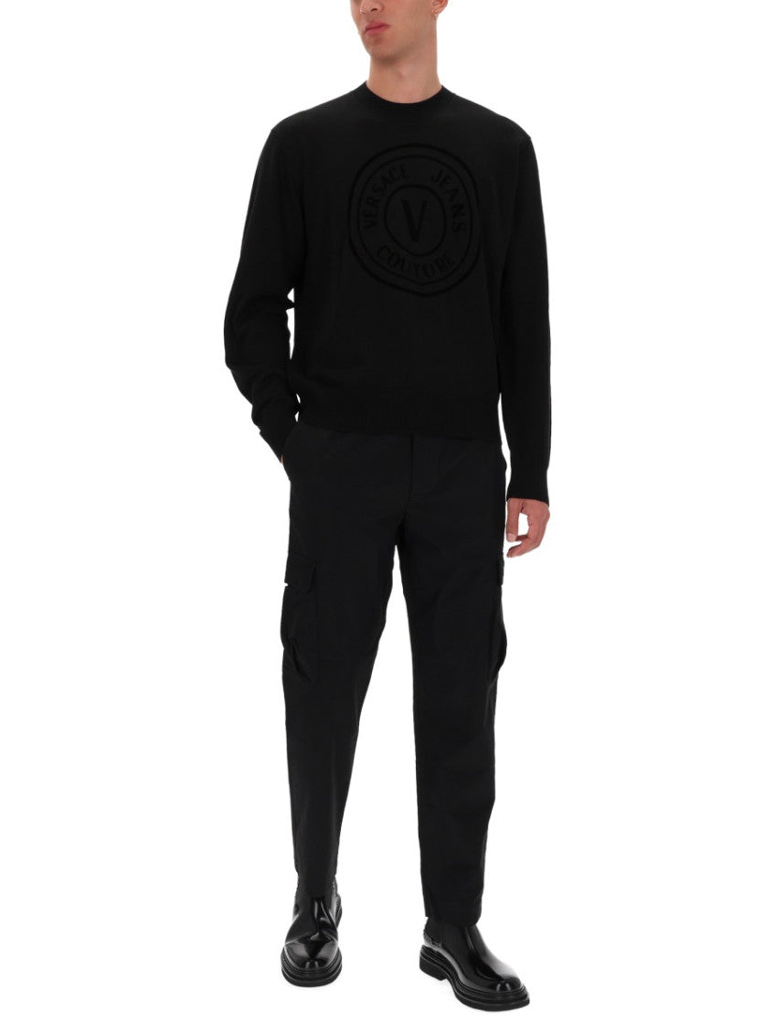 Black Crew Neck Sweater 3