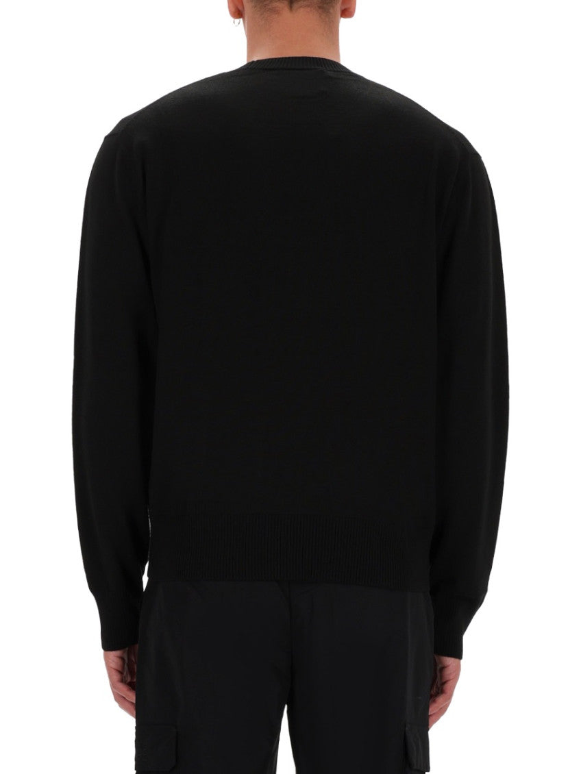 Black Crew Neck Sweater 4