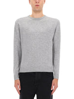 Grey Crew Neck Sweater 1