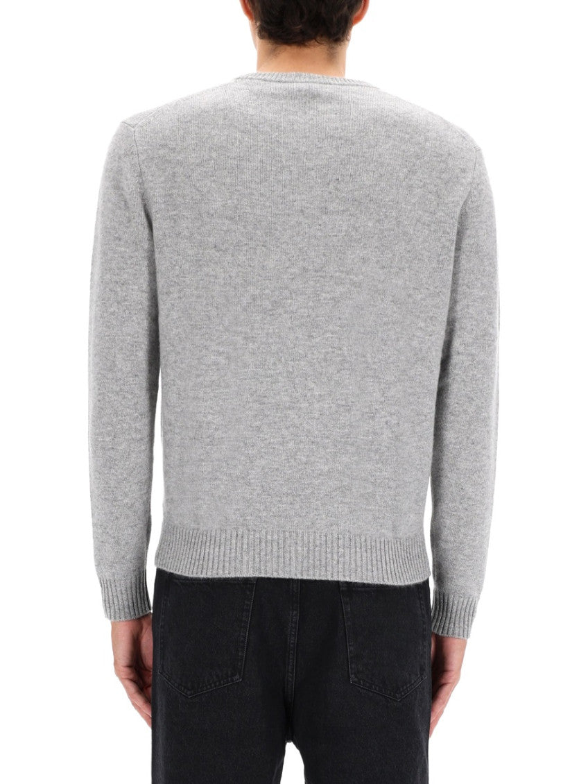 Grey Crew Neck Sweater 3
