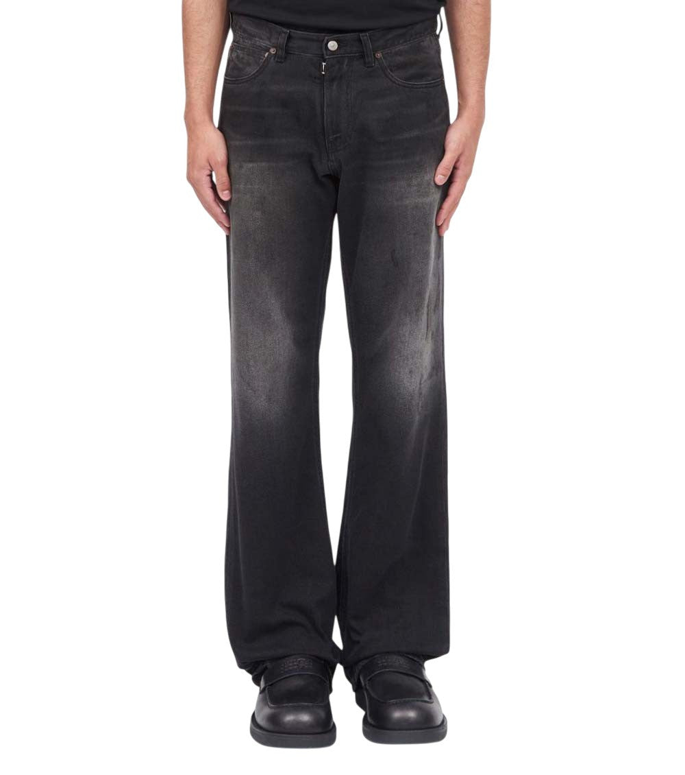 Black Mid Rise Jeans 2