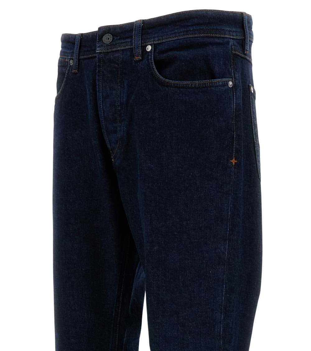 Dark Blue Slim Jeans 3
