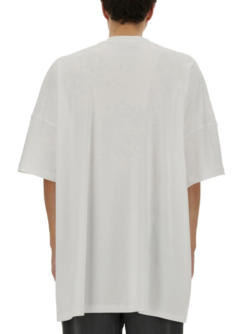 White Graphic Crew Neck T-Shirt 3