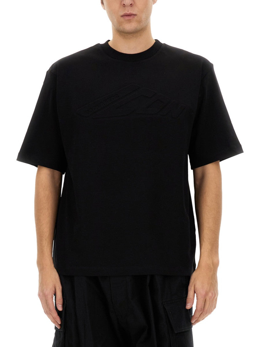 Black Logo Crew Neck T-Shirt 1