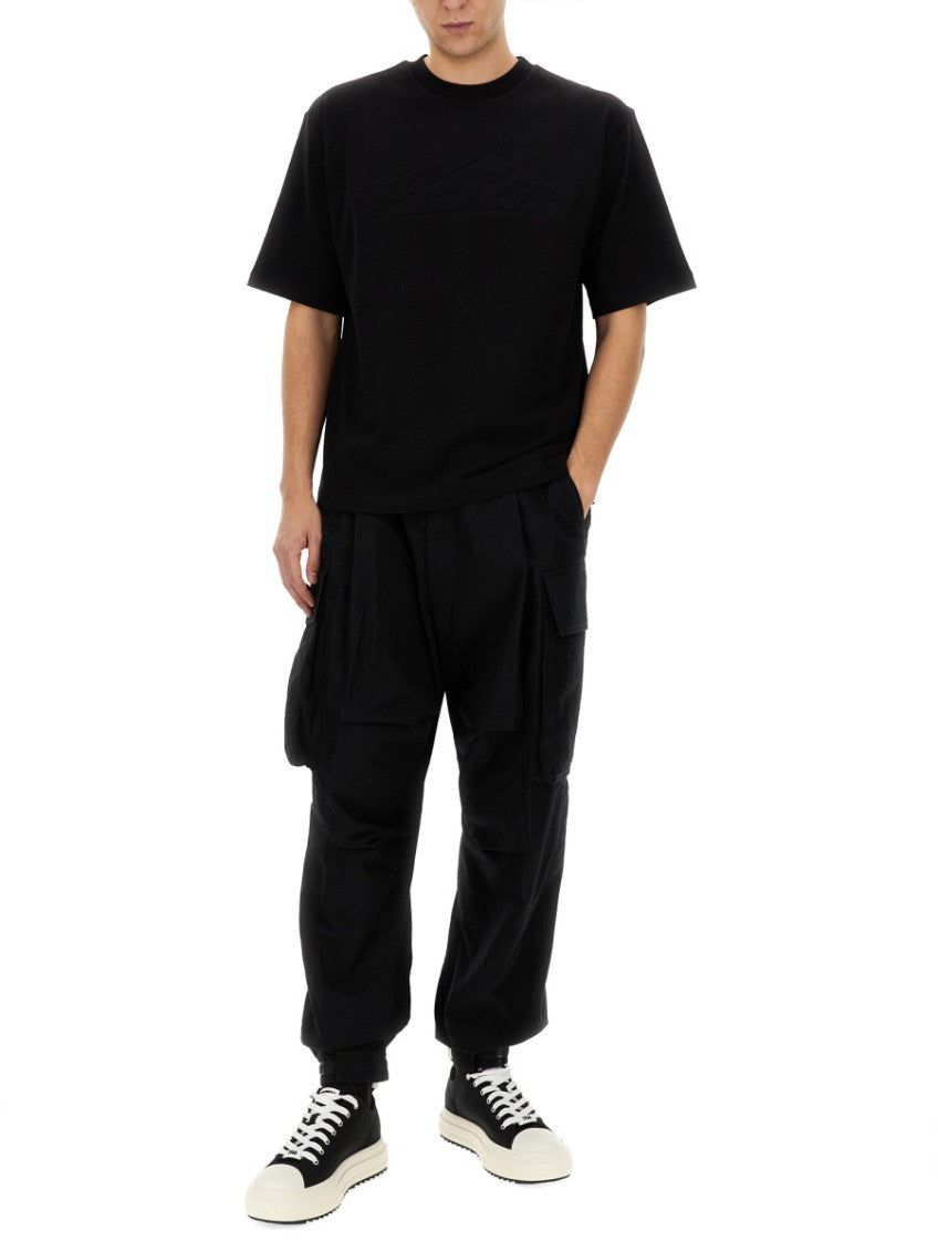 Black Logo Crew Neck T-Shirt 2