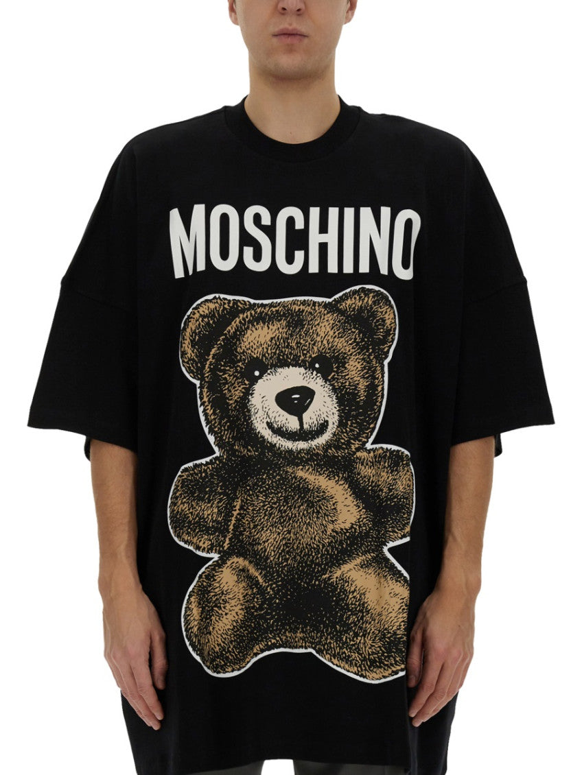 Black Graphic Crew Neck T-Shirt 1