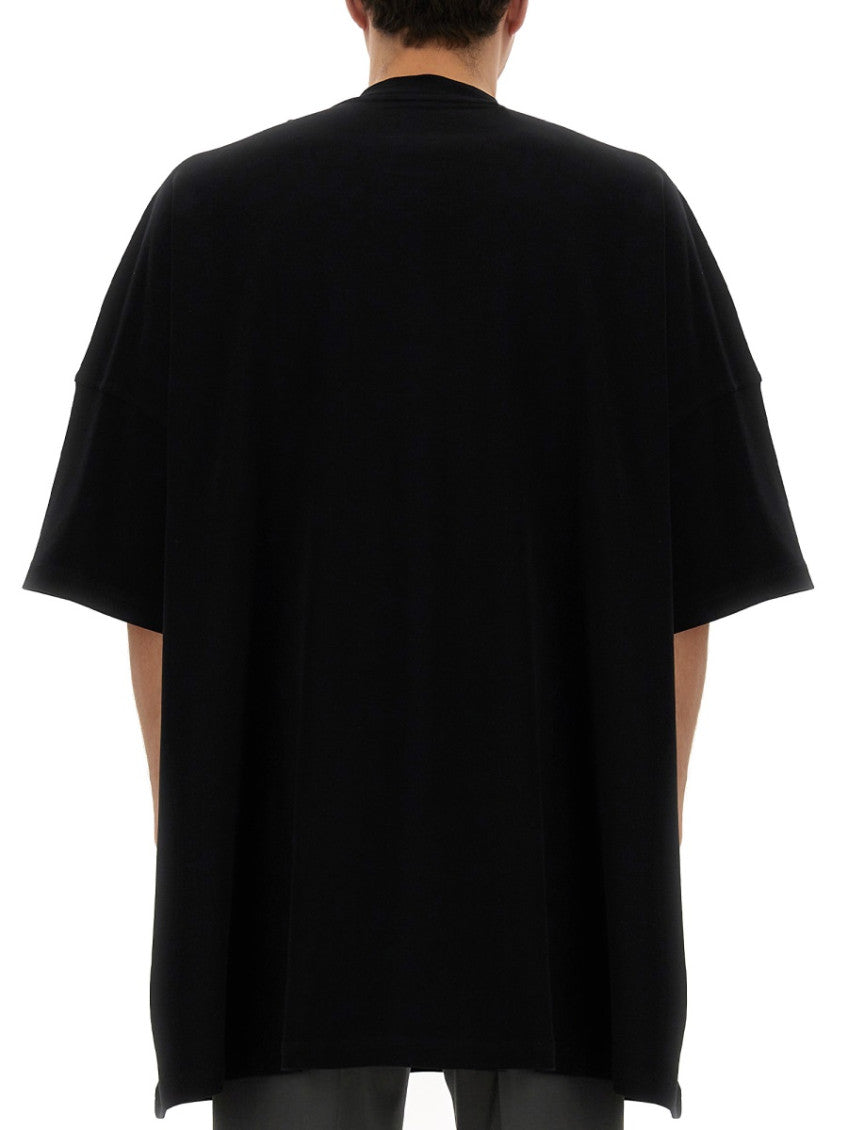 Black Graphic Crew Neck T-Shirt 3