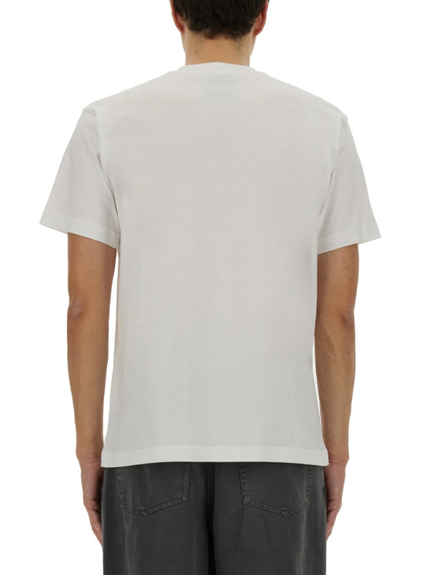 White Graphic Crew Neck T-Shirt 3