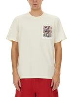 White Graphic Crew Neck T-Shirt 1