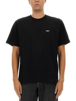 Black Logo Crew Neck T-Shirt 1