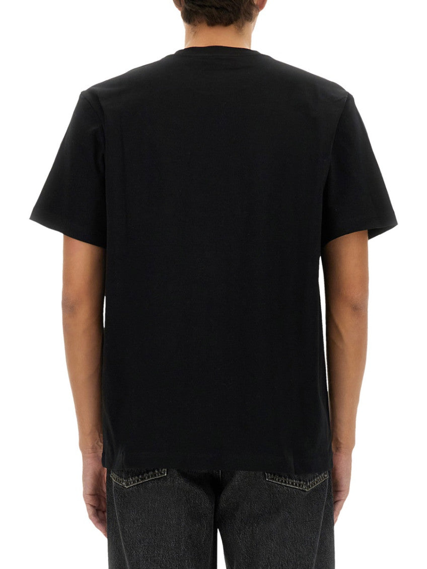 Black Logo Crew Neck T-Shirt 3