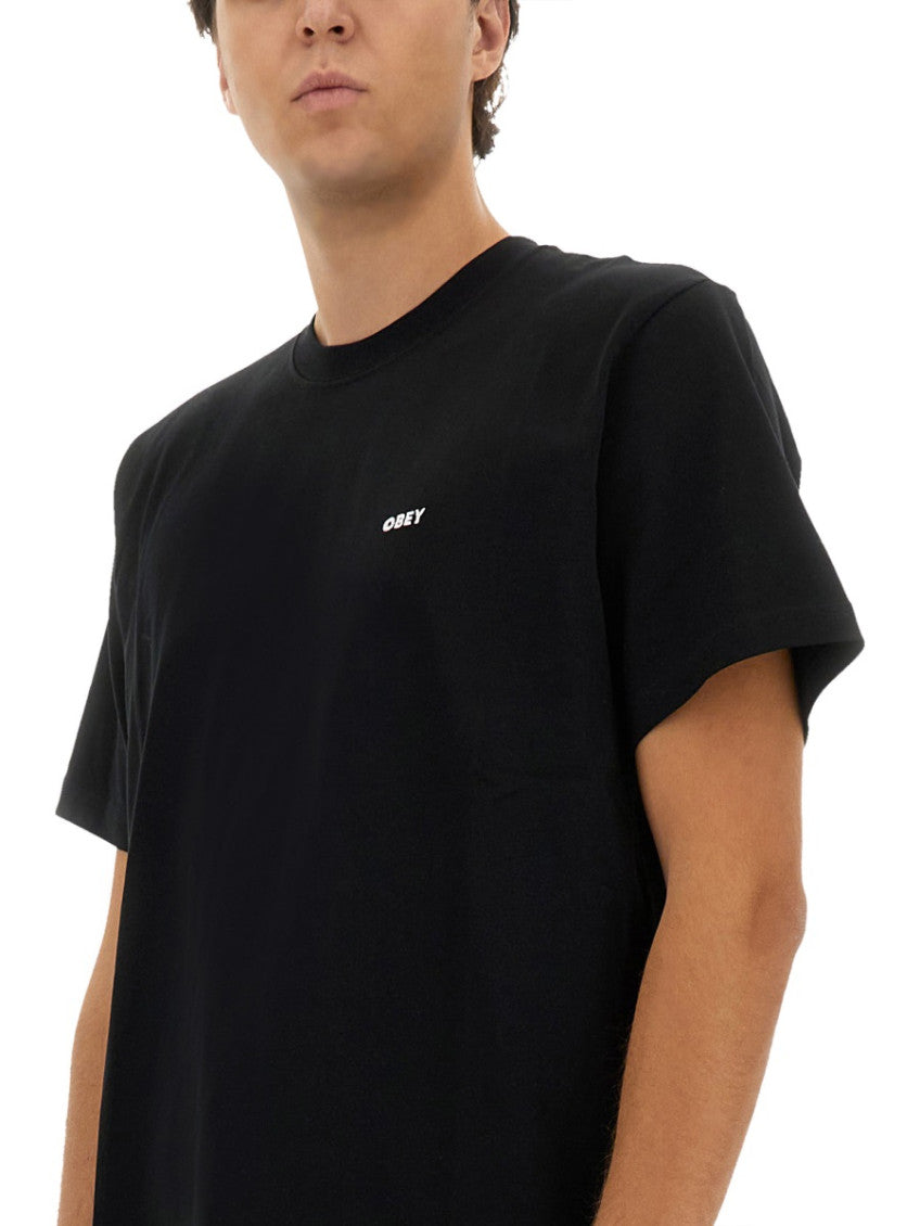 Black Logo Crew Neck T-Shirt 4