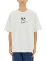 White Graphic Crew Neck T-Shirt 1