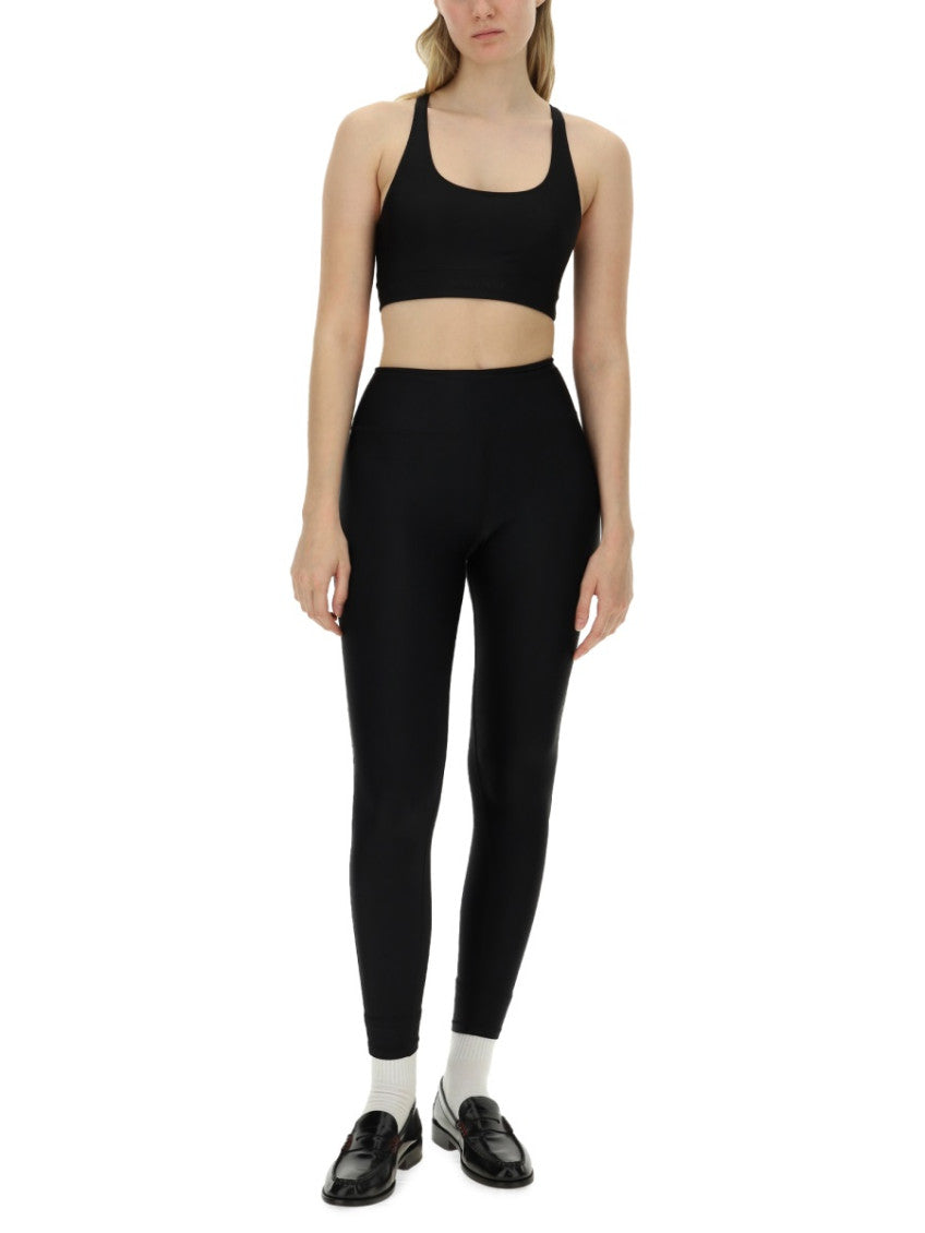 Black Solid Scoop Neck Top 4