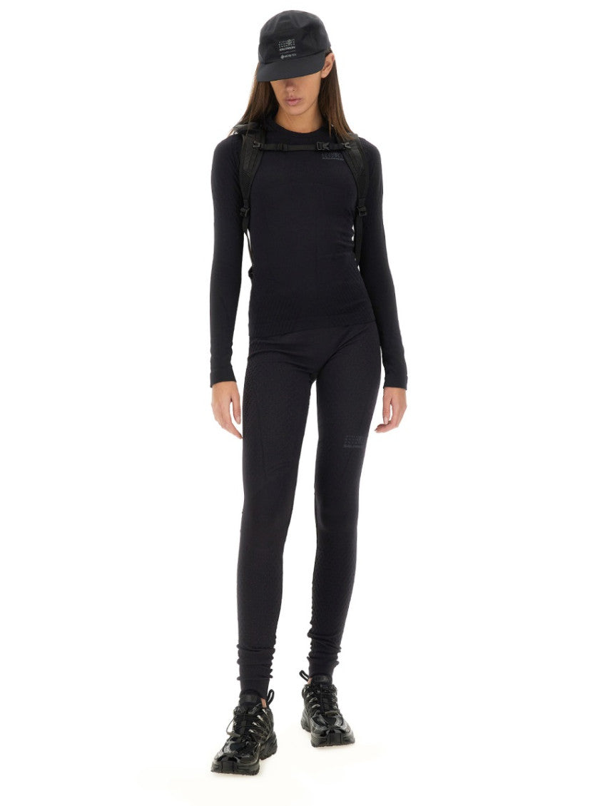 Black Logo Crew Neck Top 4
