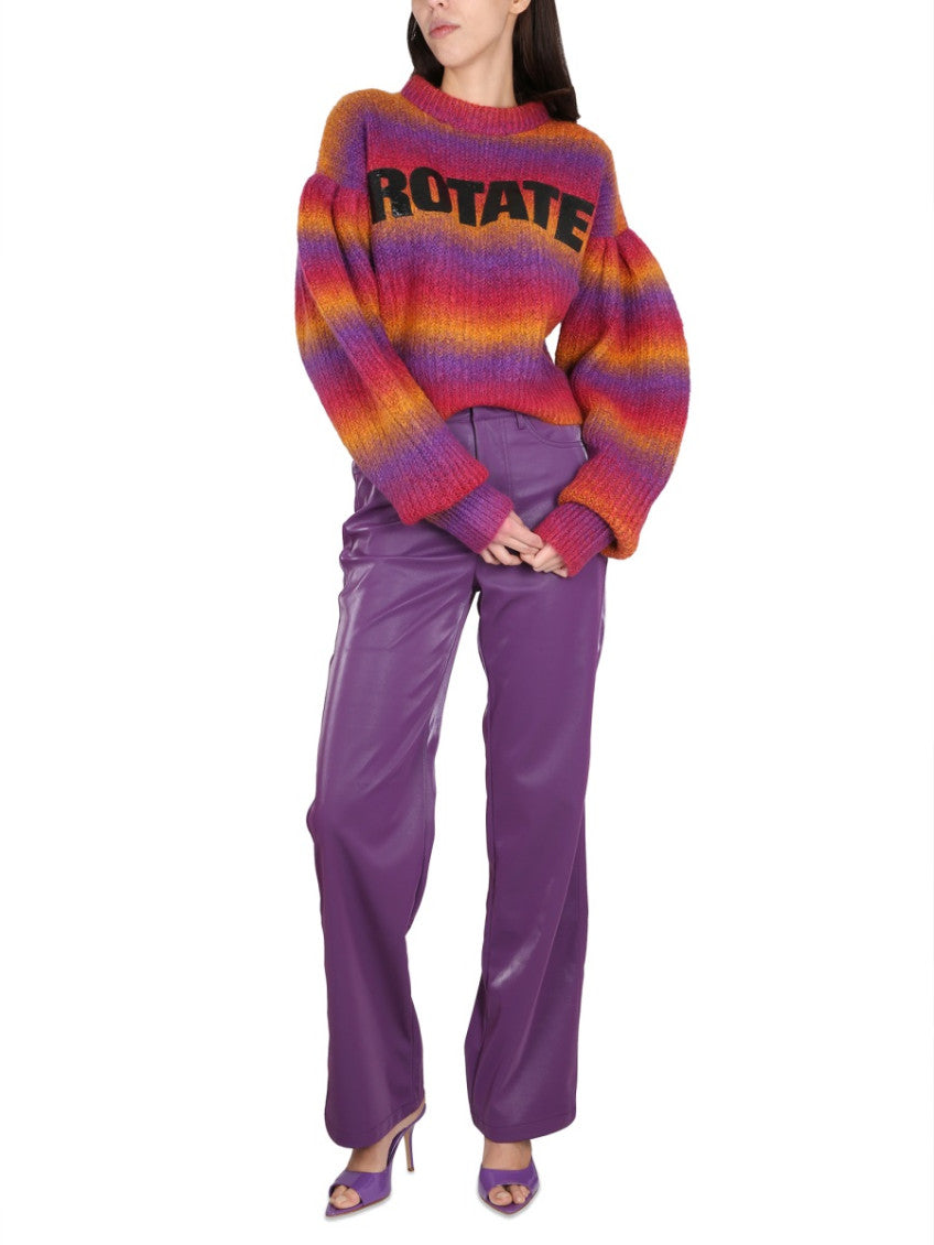 Multicolor Logo Crew Neck Sweater 2