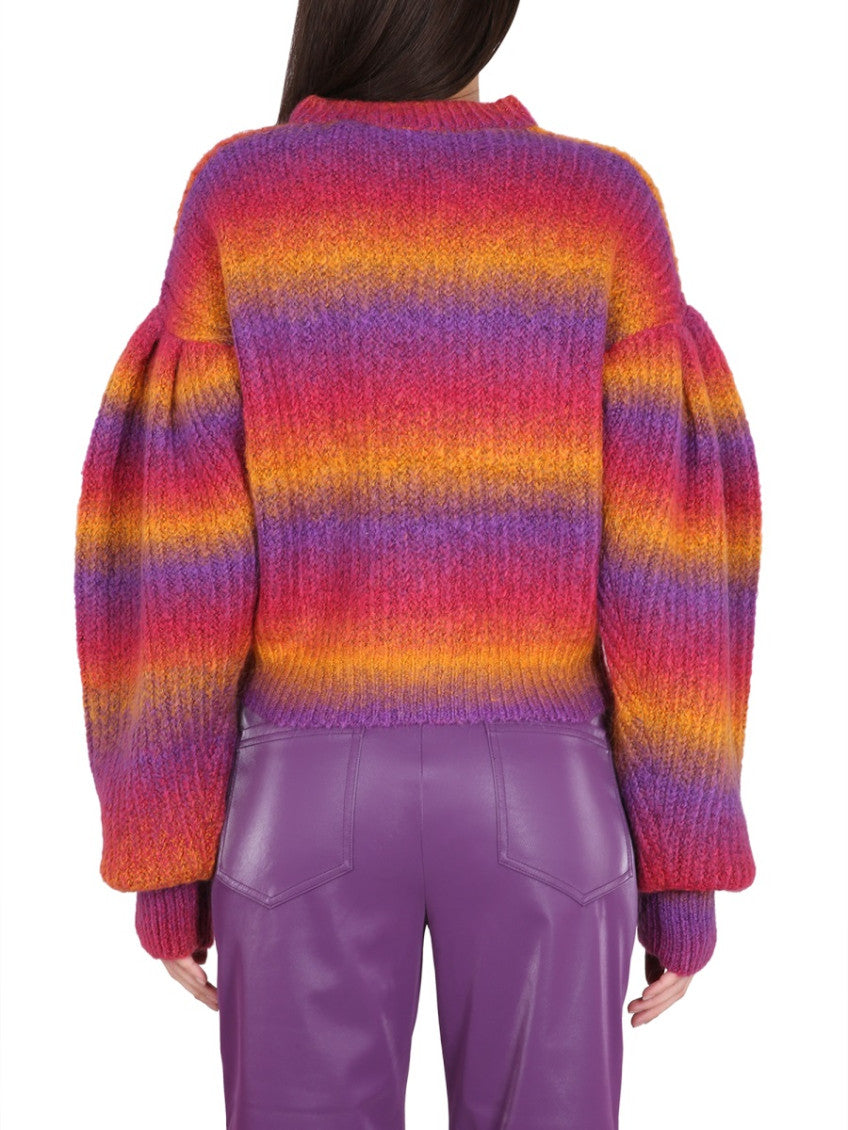 Multicolor Logo Crew Neck Sweater 3
