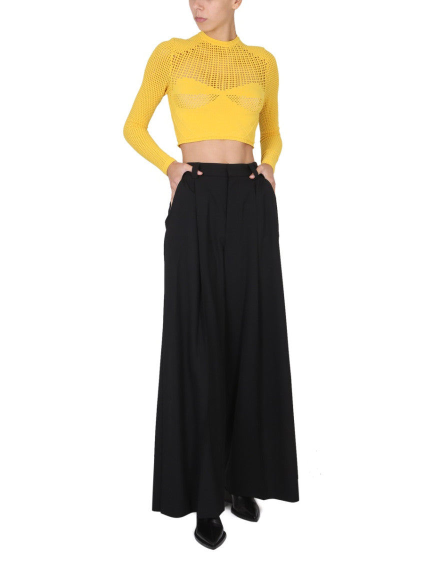 Yellow Crew Neck Sweater 2