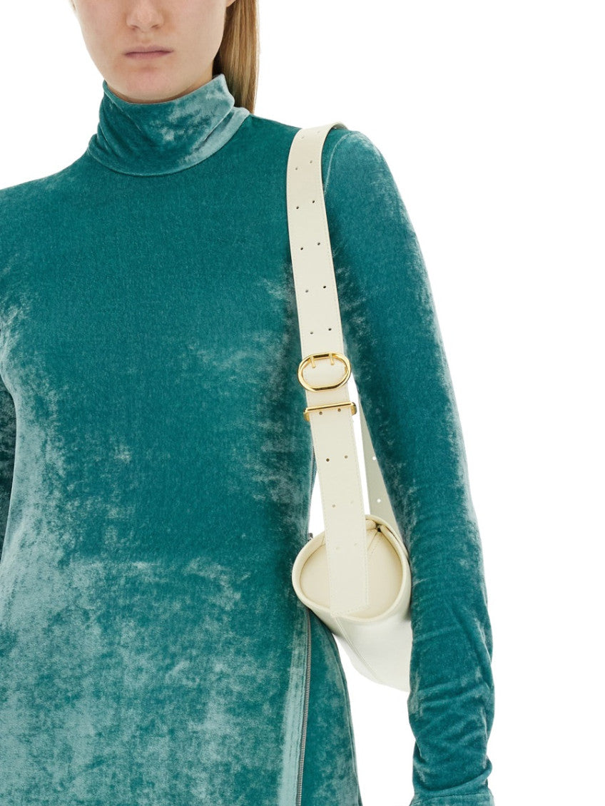 Blue Solid Turtle Neck Top 3